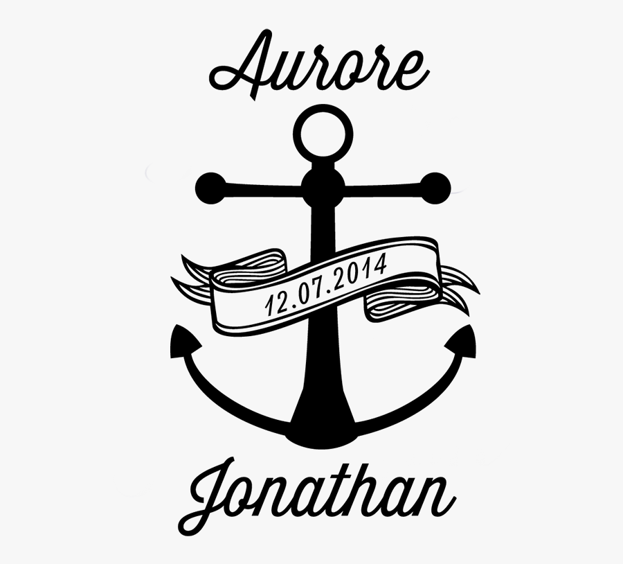 Pencil And In Color - Wedding Anchor Png, Transparent Clipart