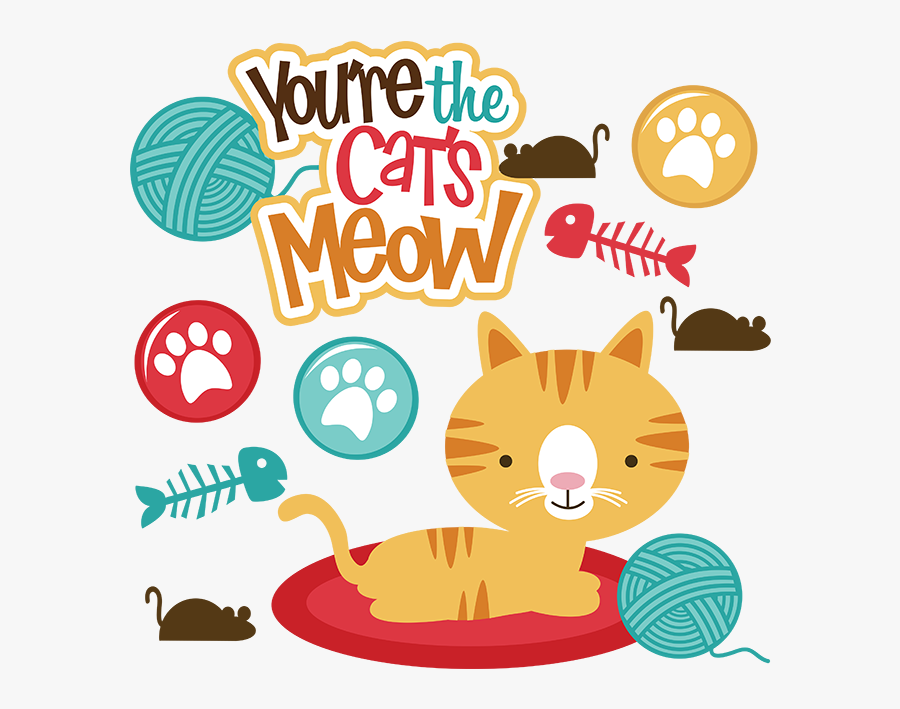 Cat Bowling Clipart - Scrapbooking Cats, Transparent Clipart