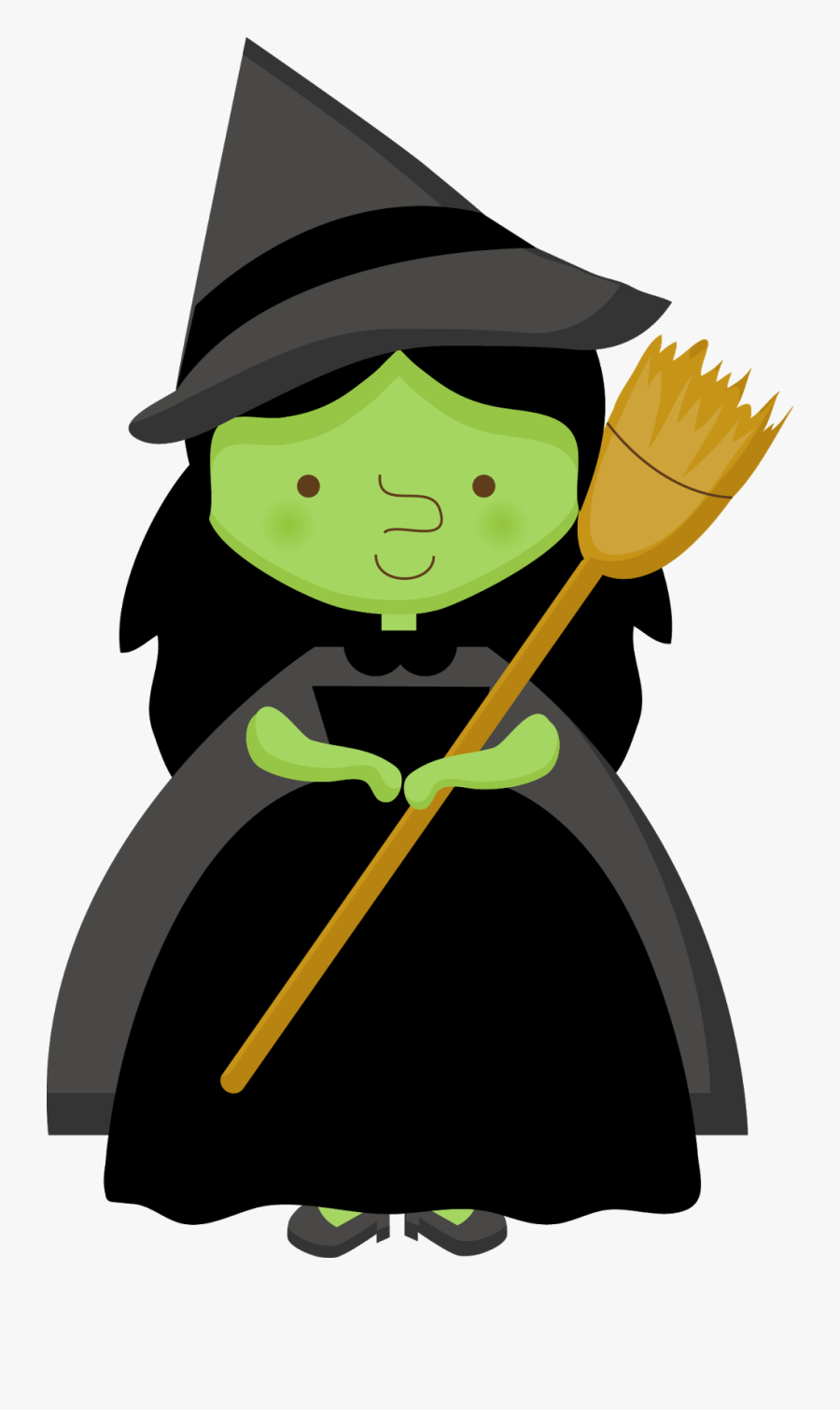 Halloween Cheerleader Clipart - Cartoon Wicked Witch Of The West, Transparent Clipart