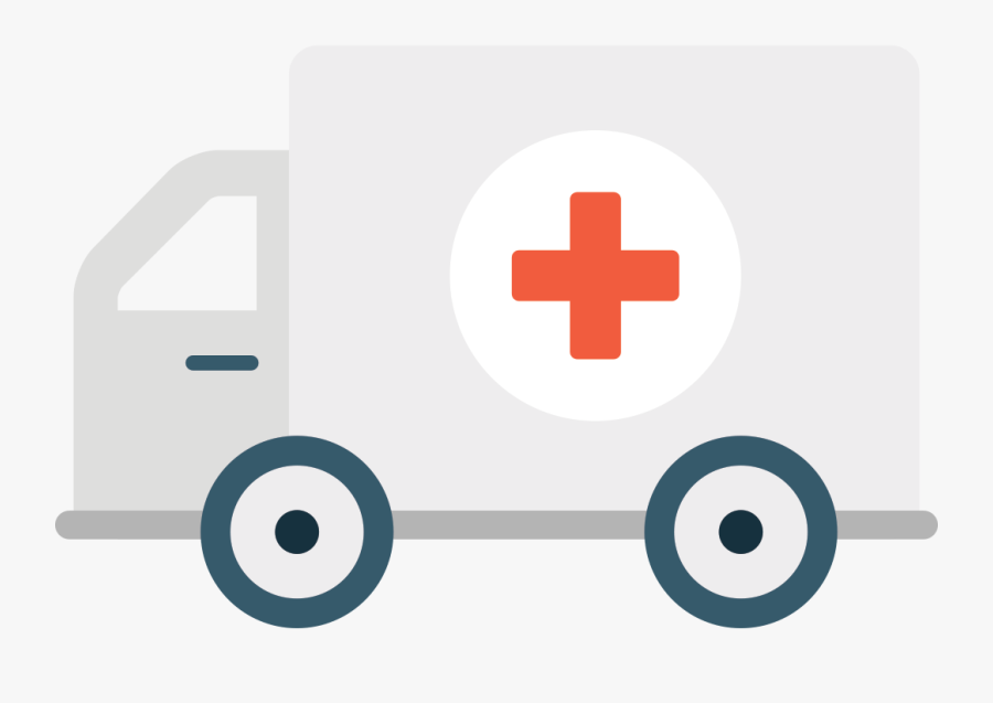 With A High Risk Of Developing Chronic Illnesses - Hospital Ambulance Logo, Transparent Clipart