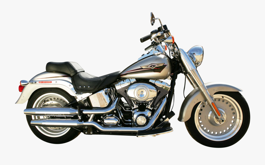 2012 Silver Fatboy Harley Davidson, Transparent Clipart