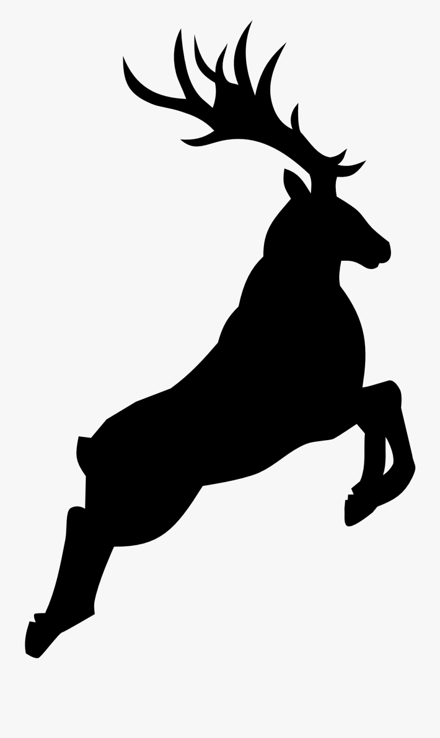 Christmas Reindeer Clipart - Reindeer Vector, Transparent Clipart