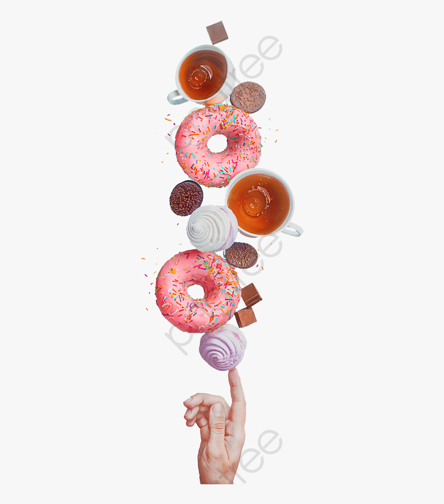 Coffee And Donuts - Donuts Png, Transparent Clipart