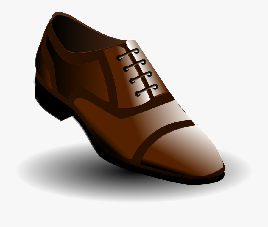 Clipart - Leather Shoes Clipart, Transparent Clipart