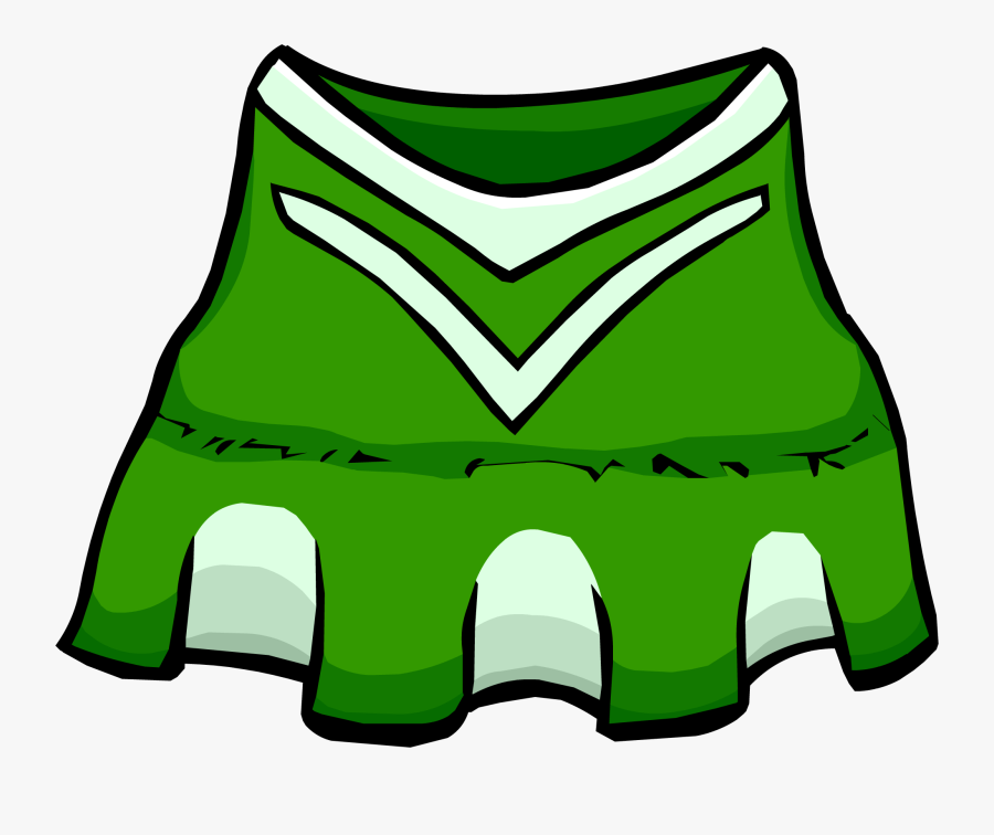 Clothes Clipart Cheerleader - Cheerleader Club Penguin, Transparent Clipart