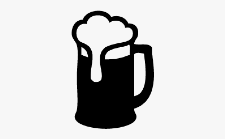 Beer Mug Clip Art Black And White , Free Transparent Clipart - ClipartKey