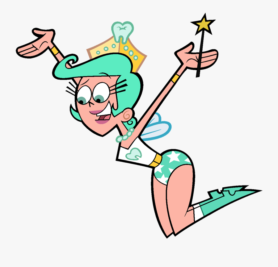 Teeth Clipart Character - Tooth Fairy Odd Parents, Transparent Clipart
