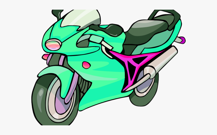 Cute Motorcycle Cliparts - Motorcycle Clipart, Transparent Clipart