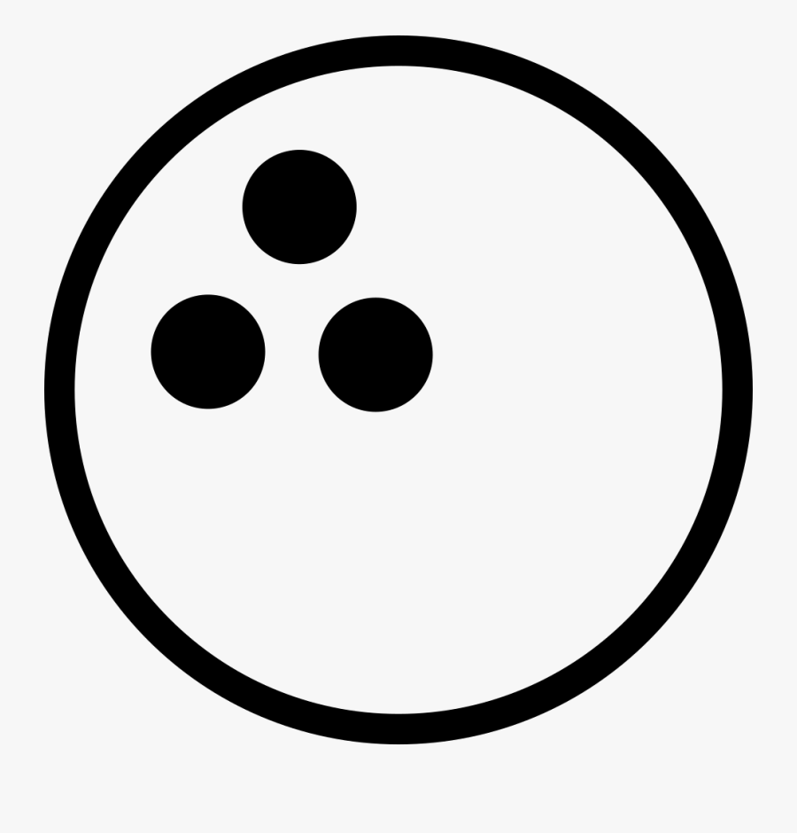 Bowling Clipart Svg - Bowling Ball Icon, Transparent Clipart