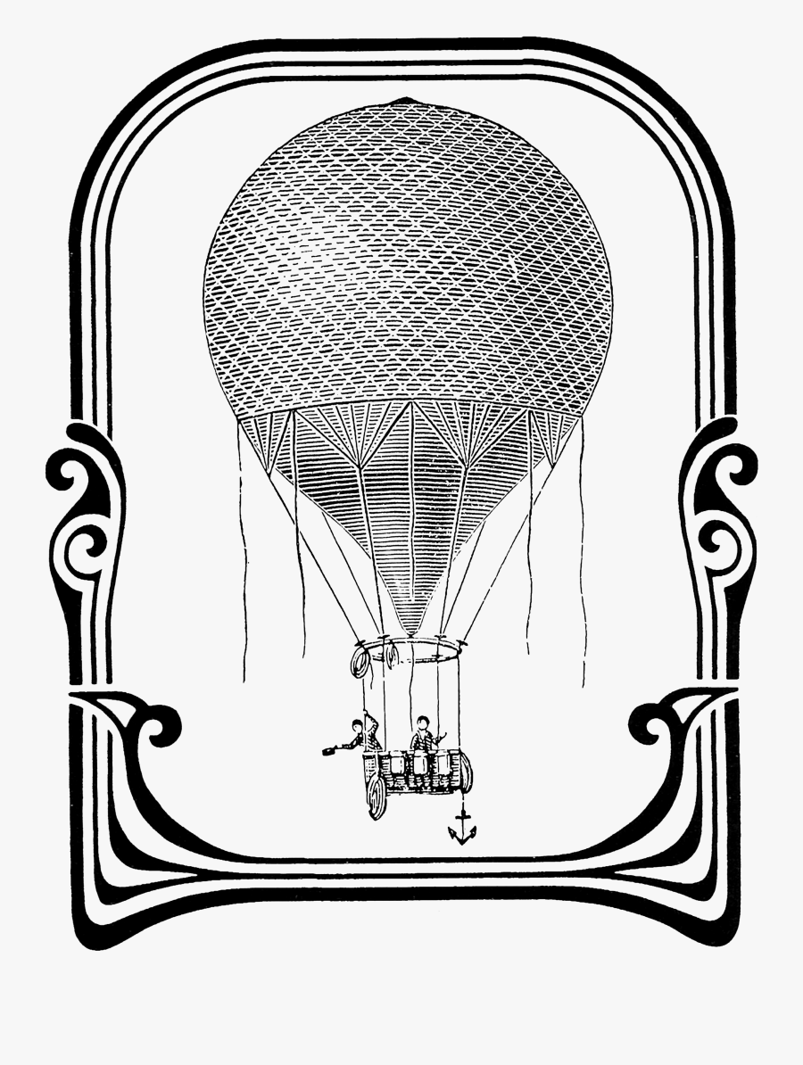 Art Nouveau Backgrounds And Frames, Transparent Clipart