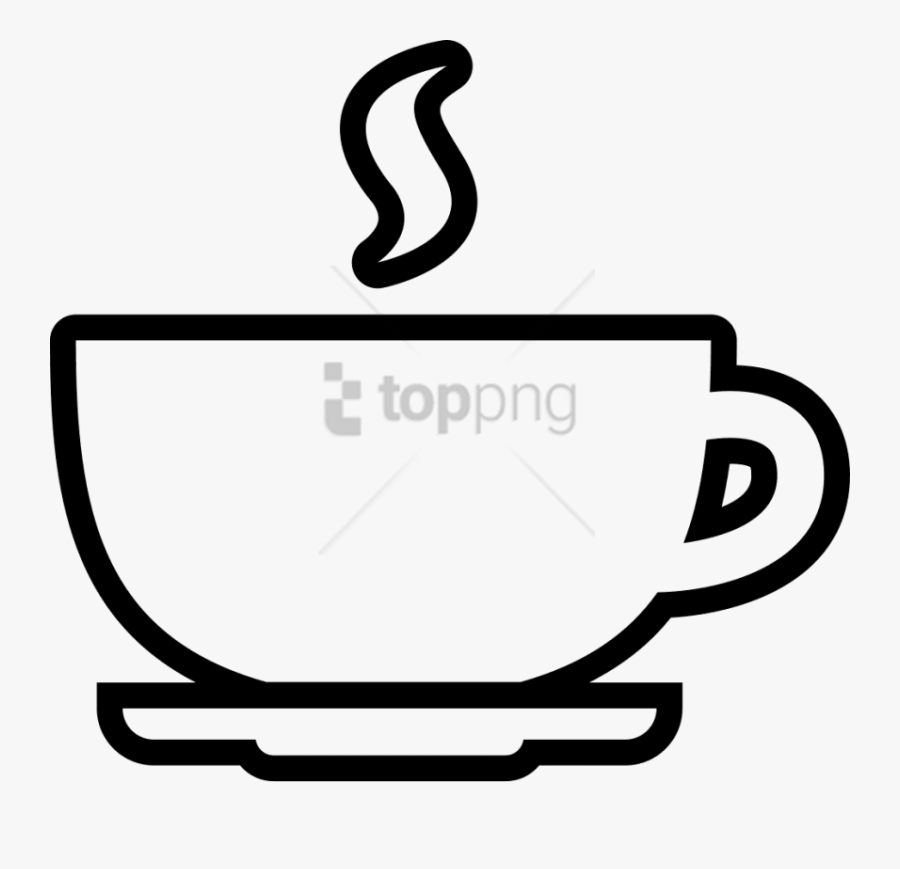 Free Png Coffee Cup Drawing Png Image With Transparent - Coffee Cup Outline Transparent Background, Transparent Clipart