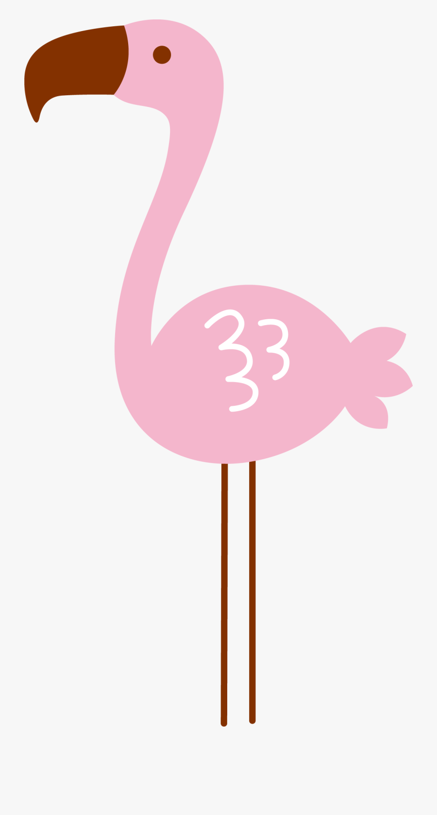 Flamingo Clipart Glamper - Flamingo Minus, Transparent Clipart