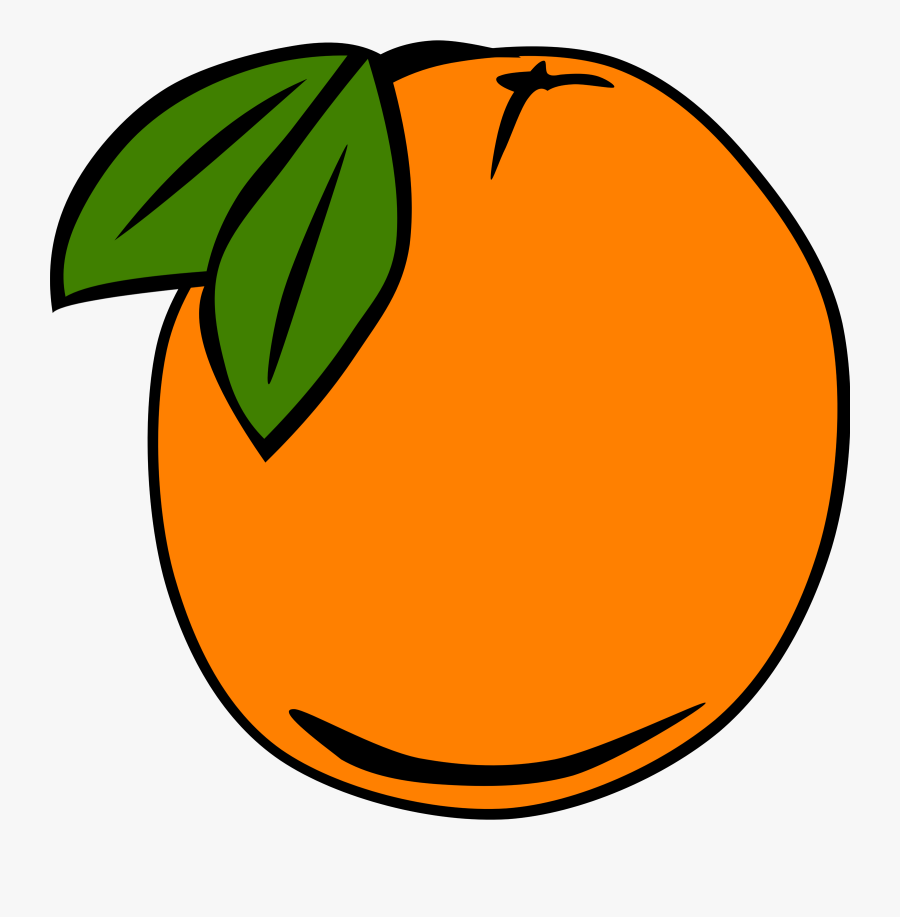 Simple Orange Big Image - Orange Clipart, Transparent Clipart