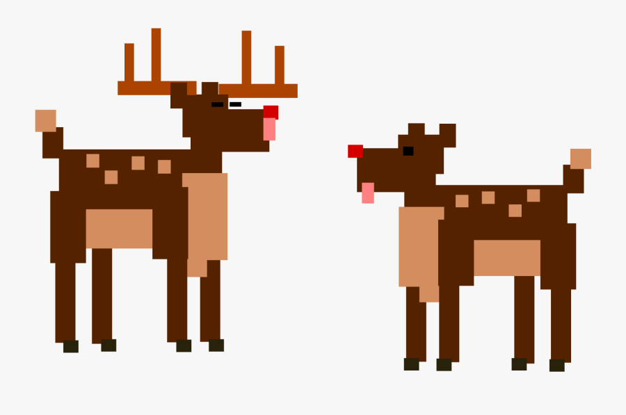 Vertebrate,deer,reindeer - Cartoon, Transparent Clipart