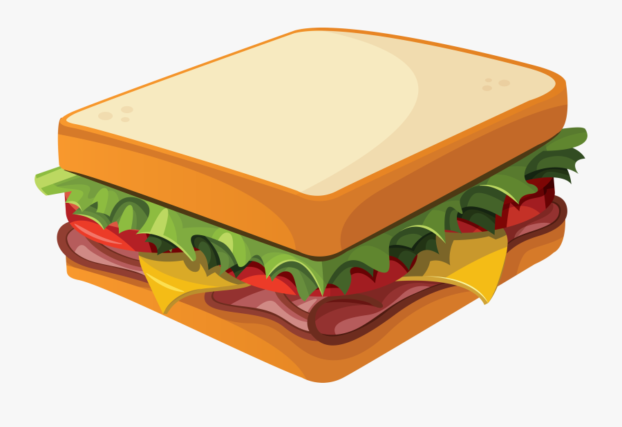 Clip Art Free Panda - Clipart Sandwich, Transparent Clipart