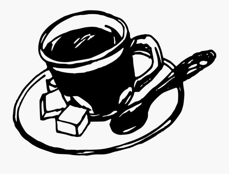 Coffee Cup,serveware,cup - Coffee Cup Drawing Png, Transparent Clipart