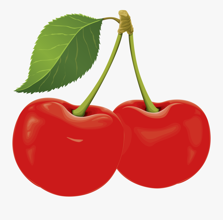 Clipart Fruit Cherries , Transparent Cartoons - Cherry Clipart Png, Transparent Clipart