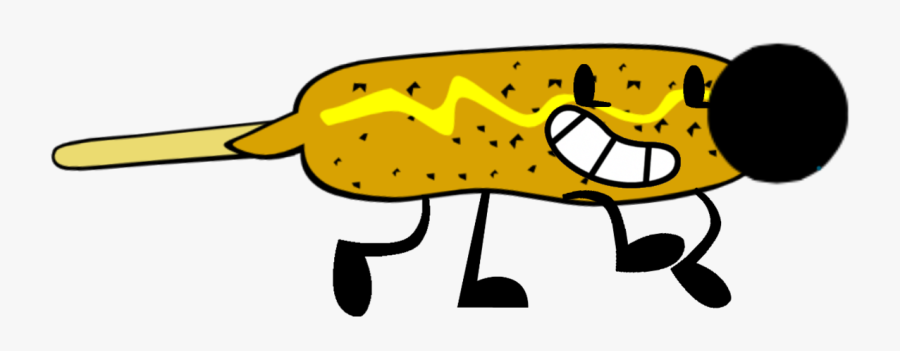 Corn Clipart Yellow Object - Corn Dog Clipart, Transparent Clipart