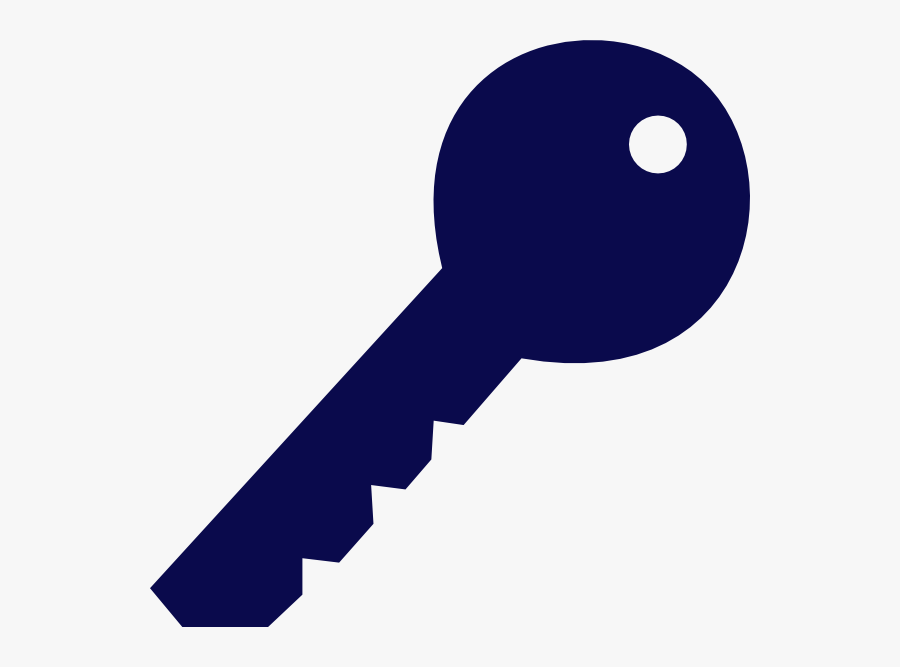 Blue Key Svg Clip Arts - Blue Key Clipart Png, Transparent Clipart