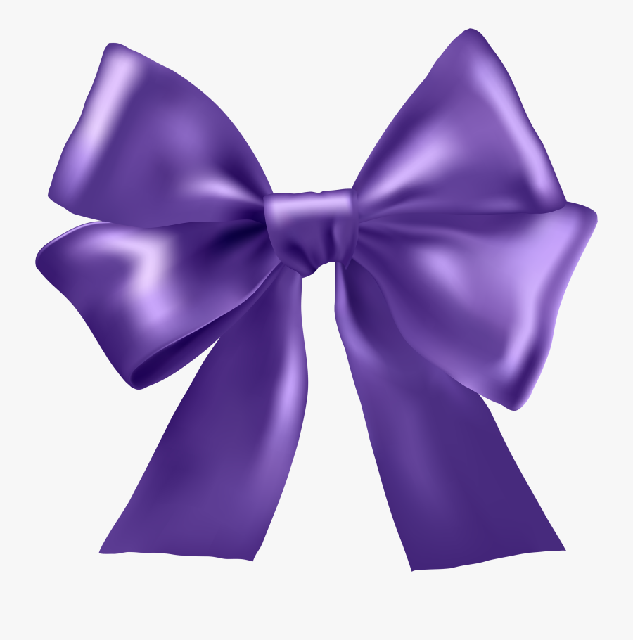 Purple Ribbon Png Clipart - Purple Ribbon Clipart, Transparent Clipart