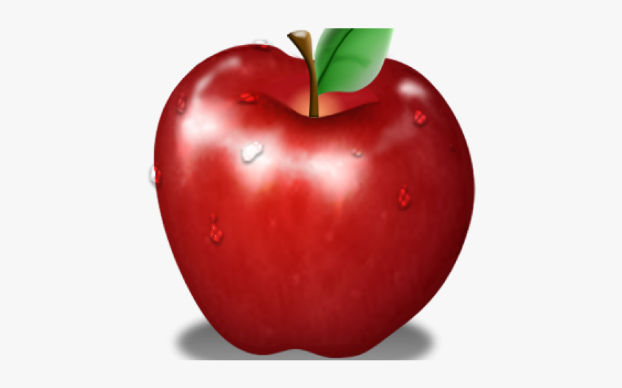 Apple Image With Word, Transparent Clipart