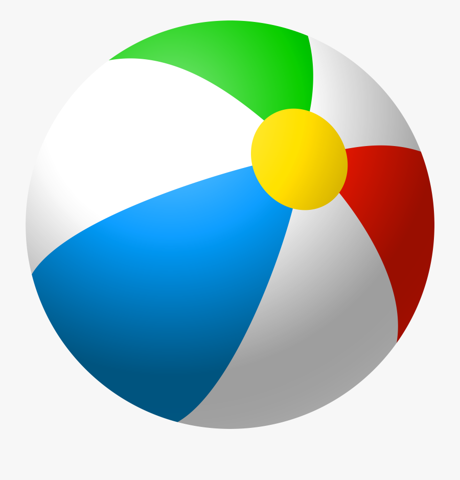 Beach Ball Clipart Png, Transparent Clipart