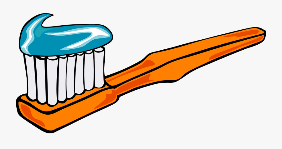 Transparent Tooth Clipart Png - Toothbrush Clipart, Transparent Clipart