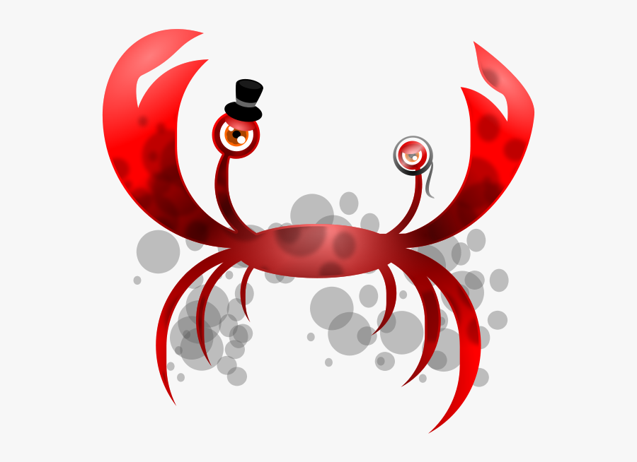 Evil Crab - Crabs, Transparent Clipart