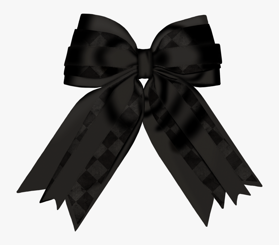 Image Freeuse Clip Tie - Black Bow Ribbon Clipart, Transparent Clipart