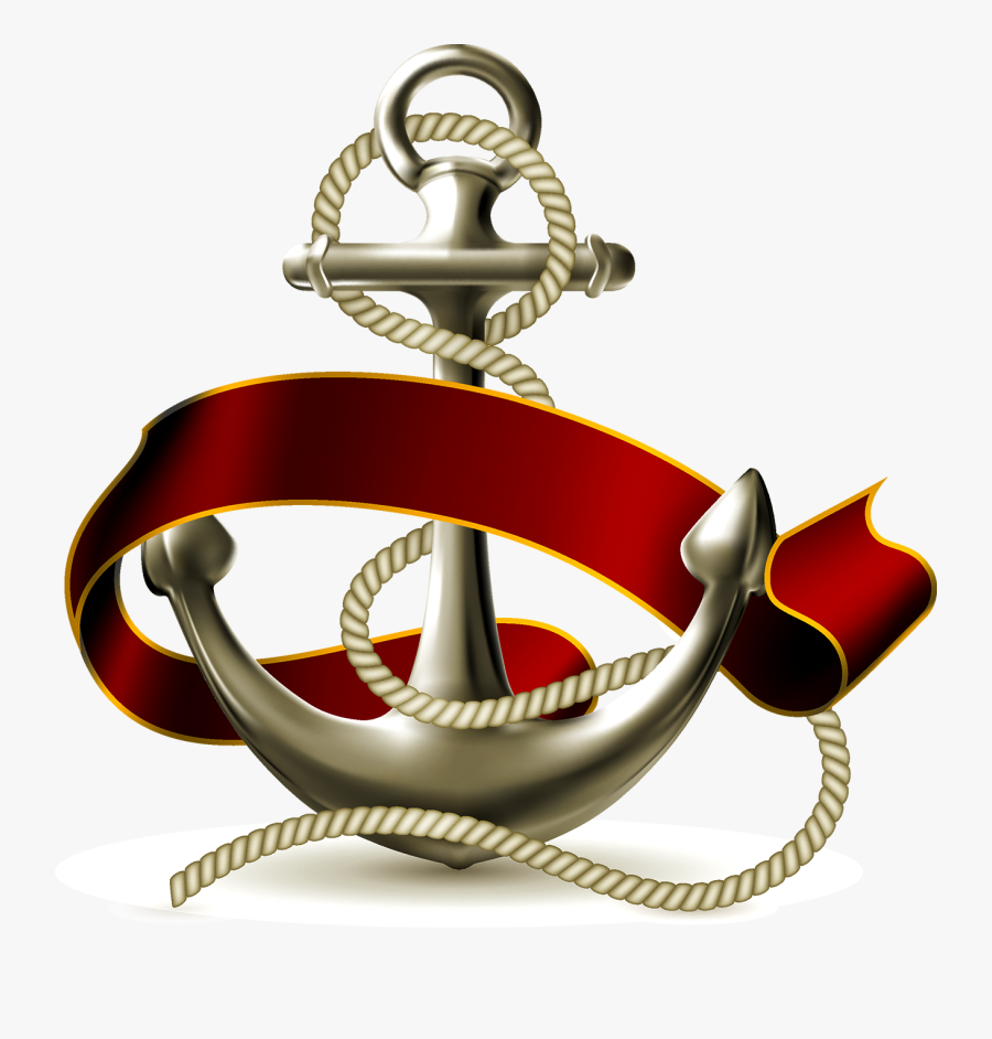 Anchor Royalty Free Clip Art - Ship Anchor, Transparent Clipart