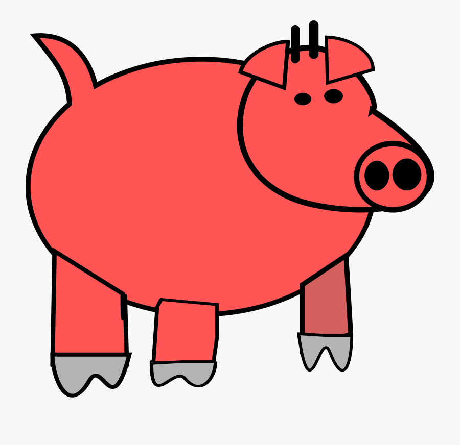 Crab Clipart 3 Wikiclipart - Cartoon Pig, Transparent Clipart