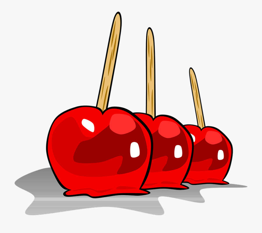 Fruit Clipart - Candy Apple Clip Art, Transparent Clipart