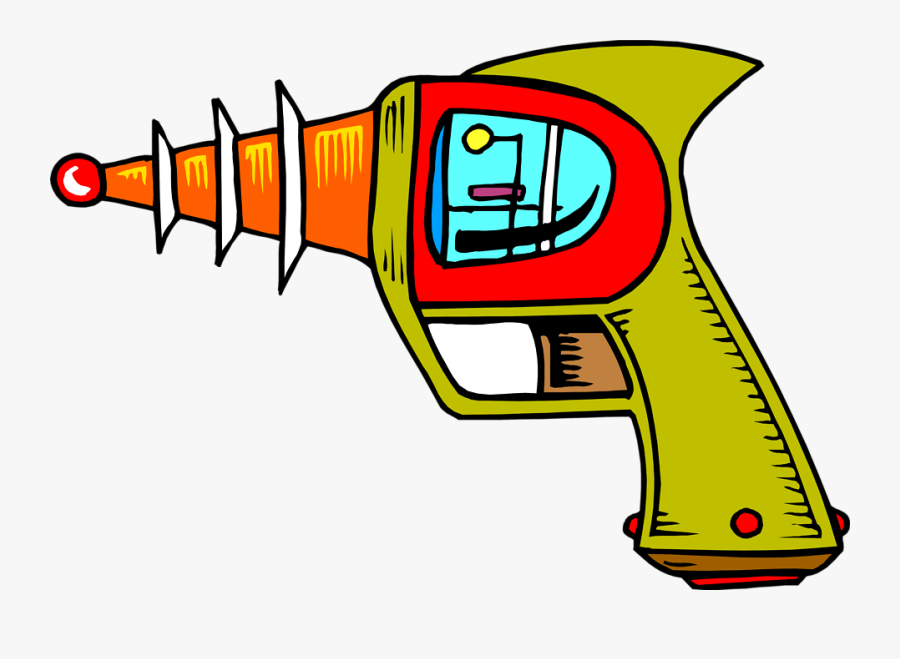 Space Gun Clipart - Space Gun Transparent Background, Transparent Clipart