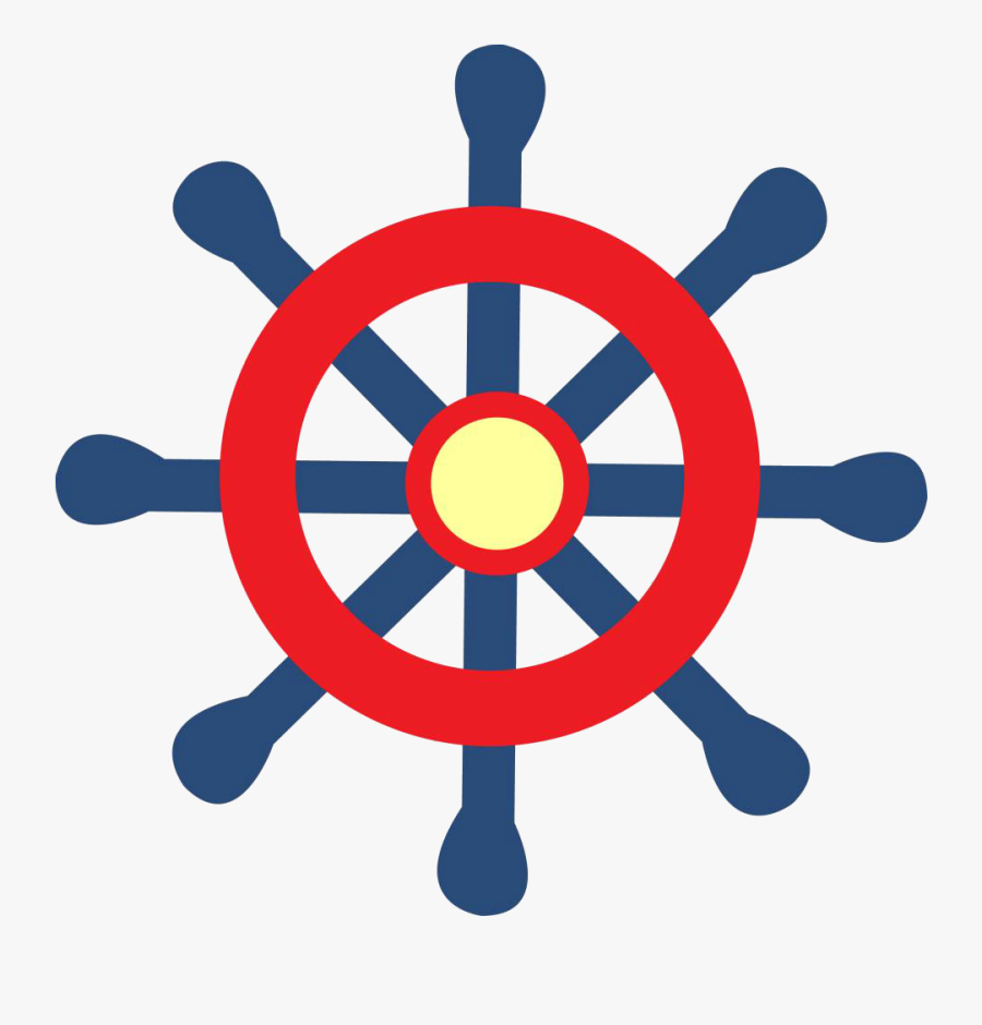 Wheel Clipart Anchor - Nautical Png, Transparent Clipart
