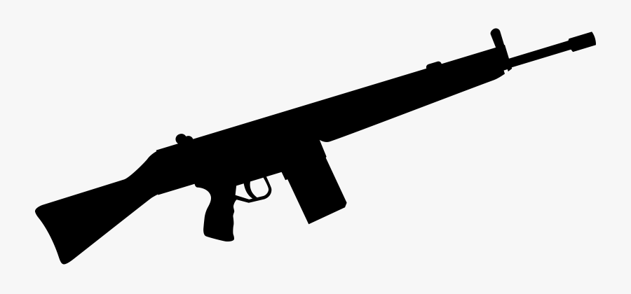 Shotgun Clipart Black And Whi - Army Gun Clipart, Transparent Clipart