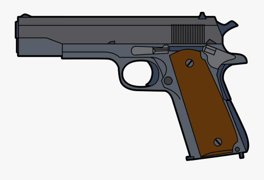 Cartoon Gun Clipart - Transparent Background Gun Clipart , Free