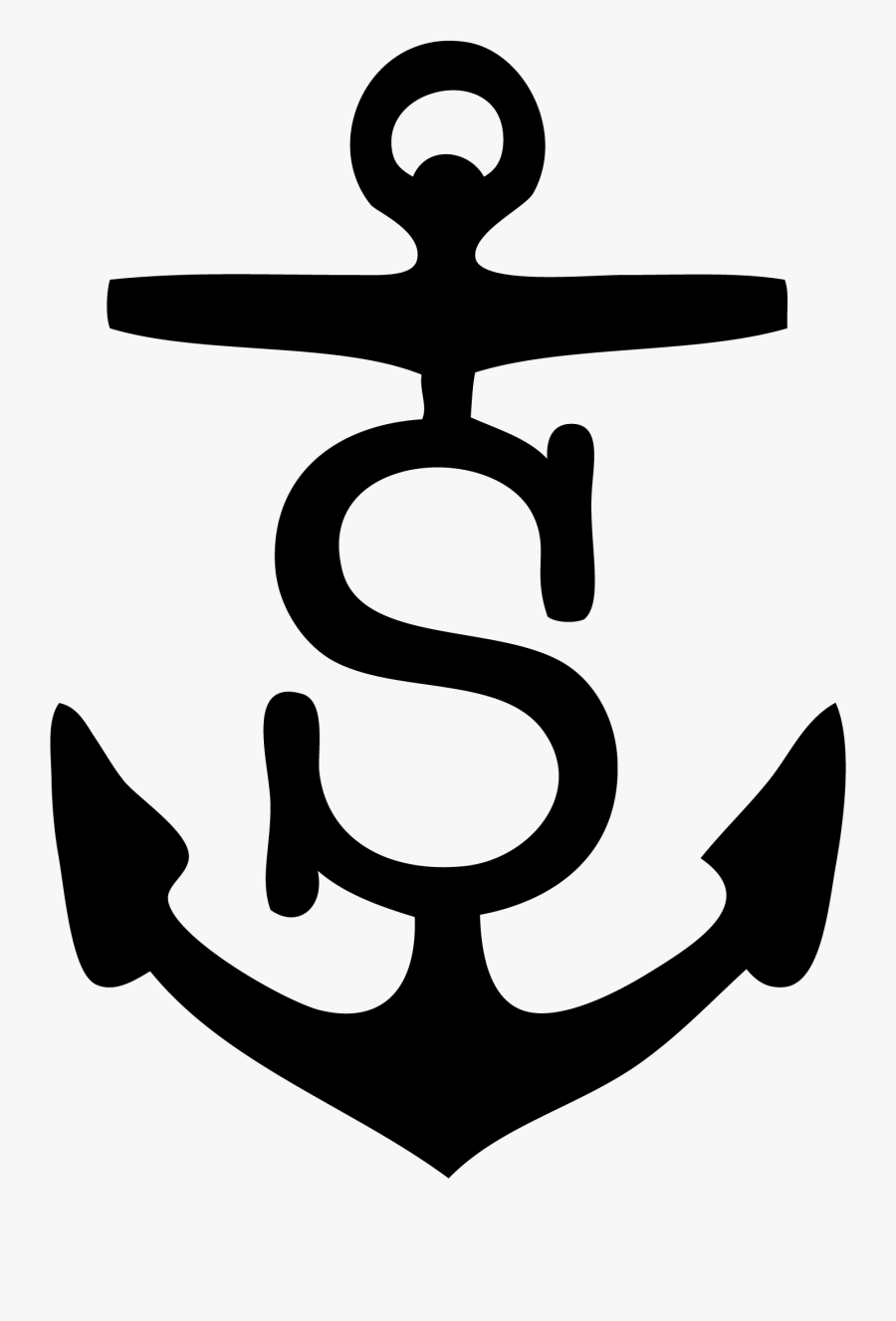 Shade Anchors By Li - Anchor Logo With S, Transparent Clipart