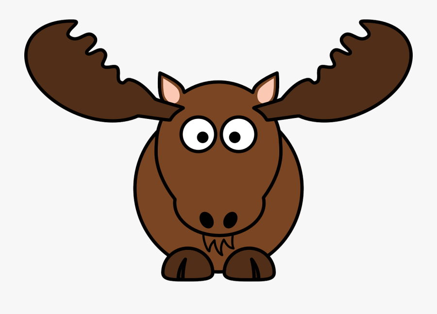 Moose,organism,reindeer - Moose Clip Art, Transparent Clipart