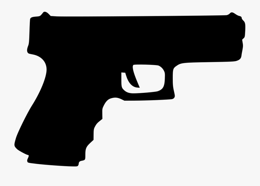 Pistol Firearm - Transparent Background Gun Clipart, Transparent Clipart