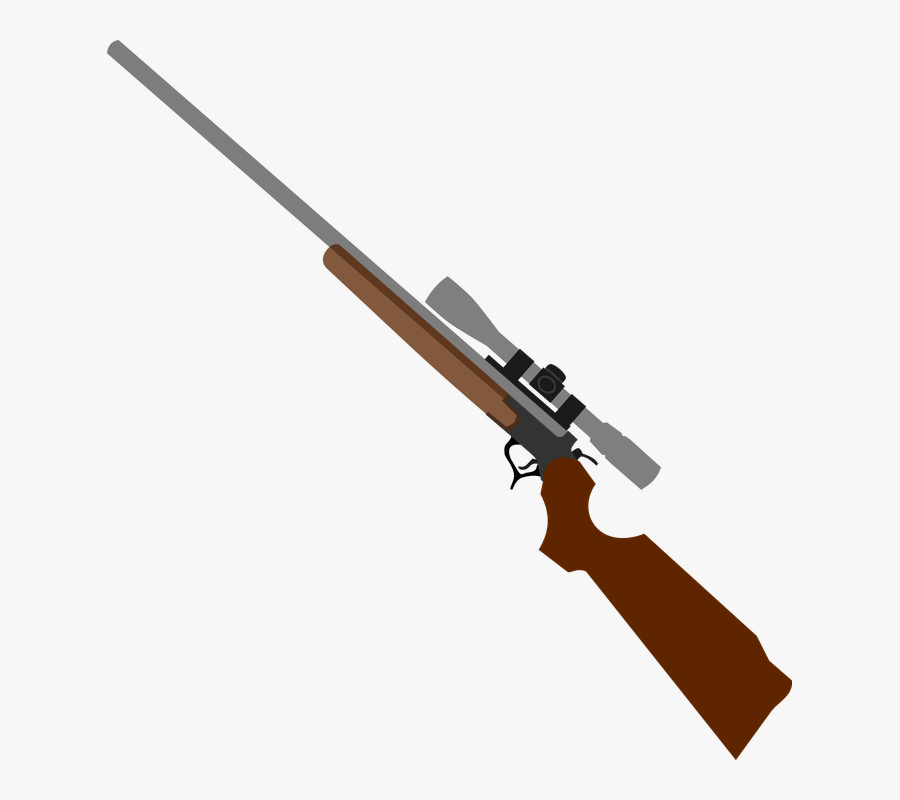 Rifle Cliparts - Hunting Rifle Clipart, Transparent Clipart
