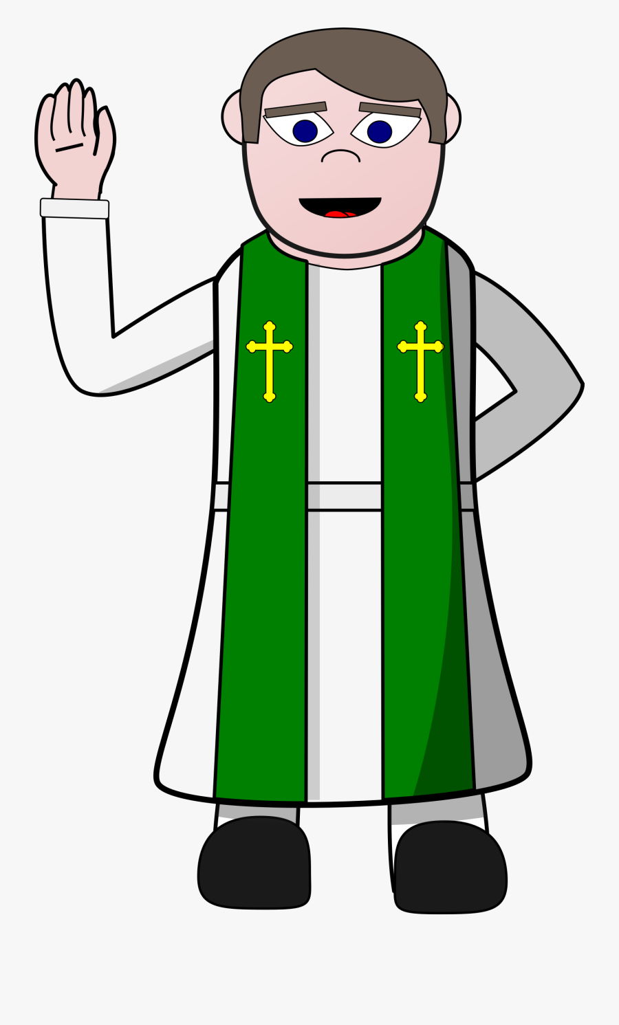 Pastor Priest Christian Free Picture - Pastor Clip Art, Transparent Clipart