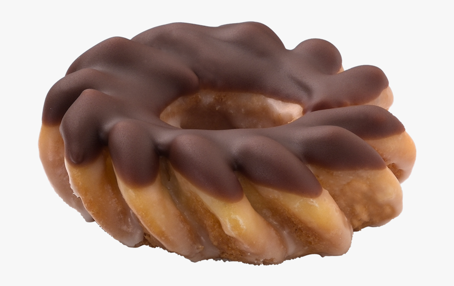 Doughnut Clipart Krispy Kreme Doughnuts - Glazed Cruller Krispy Kreme, Transparent Clipart
