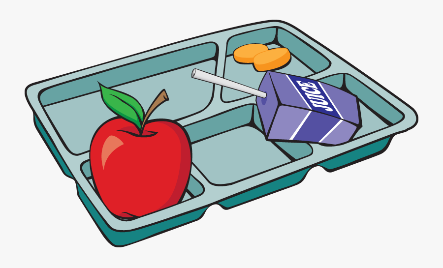 Lunch Tray Clip Art - School Lunch Tray Clipart, Transparent Clipart