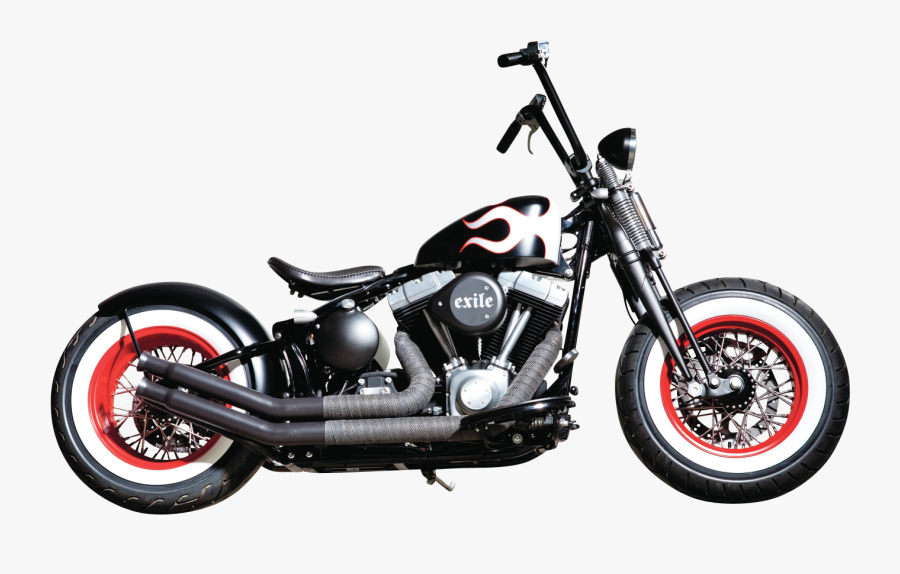 Clip Art Harley Quinn Motorcycle - Harley Chopper Png, Transparent Clipart