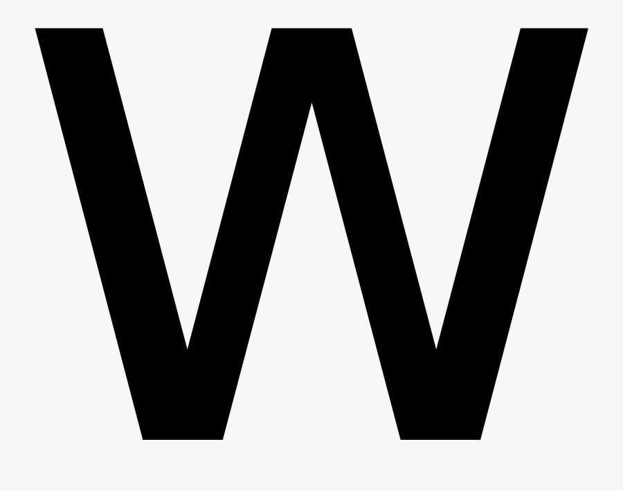 Transparent Picnic Clipart - Letter W Transparent, Transparent Clipart