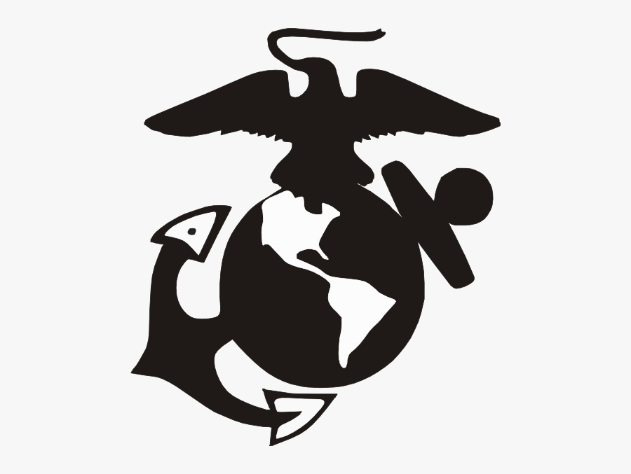 Usmc Emblem Clip Art - Usmc Logo Clip Art, Transparent Clipart