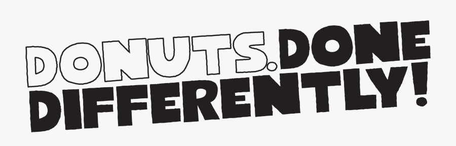 Donut Clipart Black And White - Illustration, Transparent Clipart