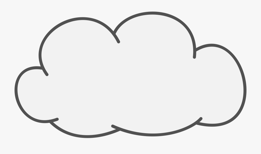 Cloud - Clipart - Transparent Background Cloud Clipart, Transparent Clipart