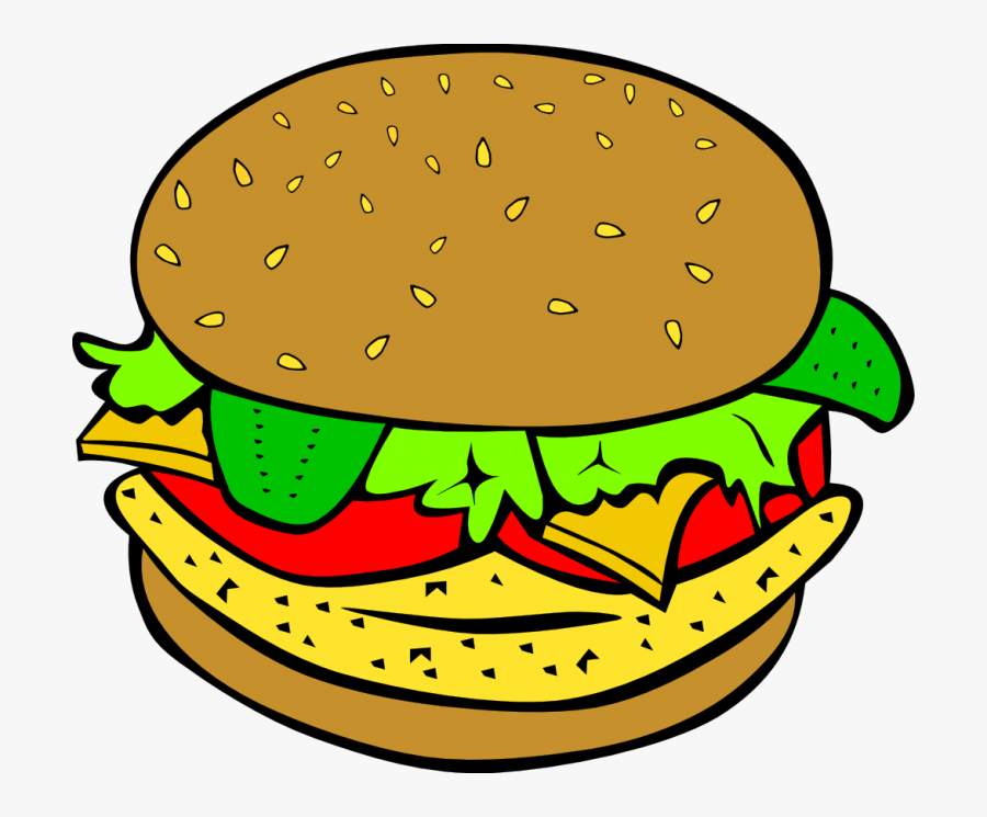 Hamburger Clipart, Transparent Clipart