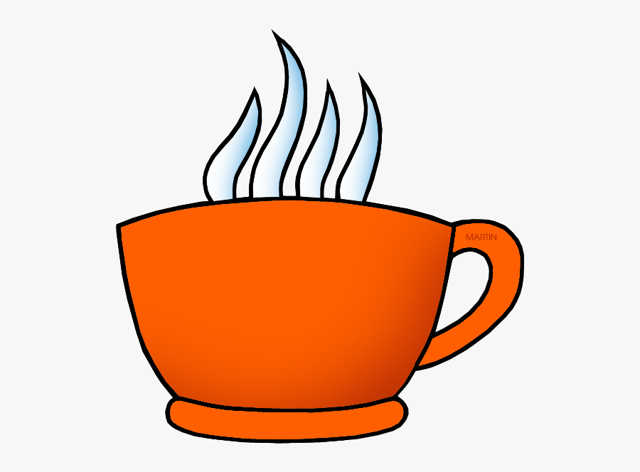 Coffee Clipart Orange - Clipart Tea Cup Kids, Transparent Clipart